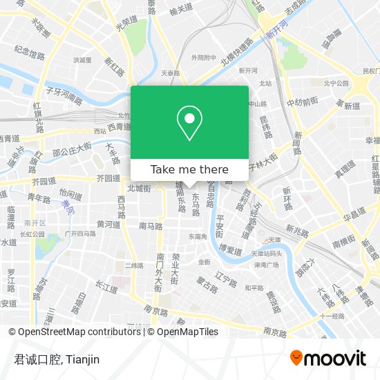 君诚口腔 map