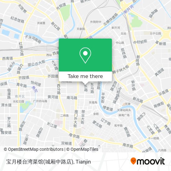 宝月楼台湾菜馆(城厢中路店) map