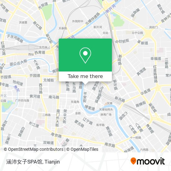 涵沛女子SPA馆 map