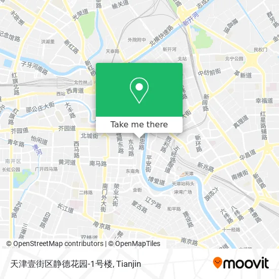 天津壹街区静德花园-1号楼 map