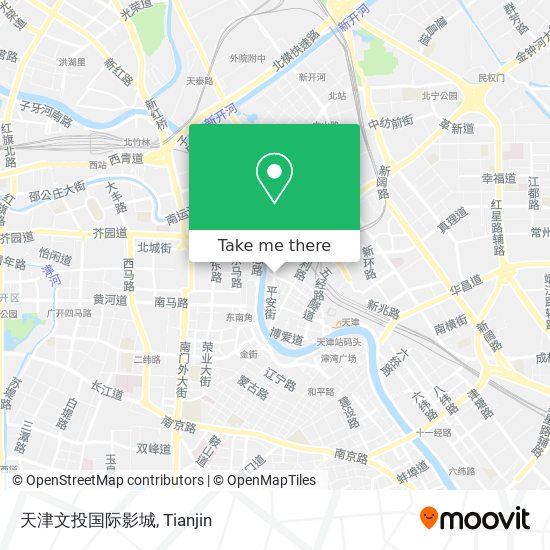 天津文投国际影城 map