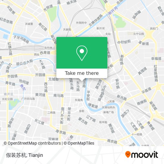 假装苏杭 map