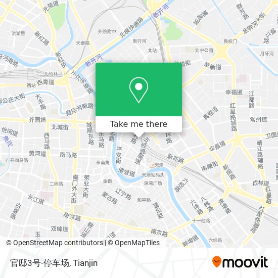 官邸3号-停车场 map