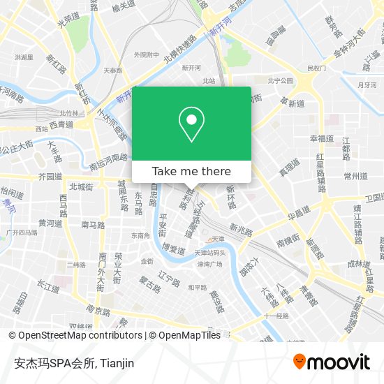 安杰玛SPA会所 map