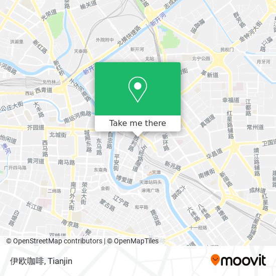 伊欧咖啡 map