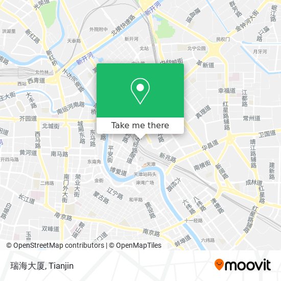 瑞海大厦 map