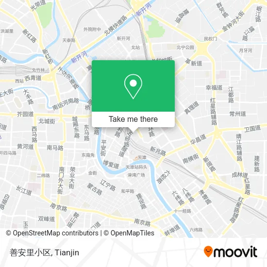 善安里小区 map