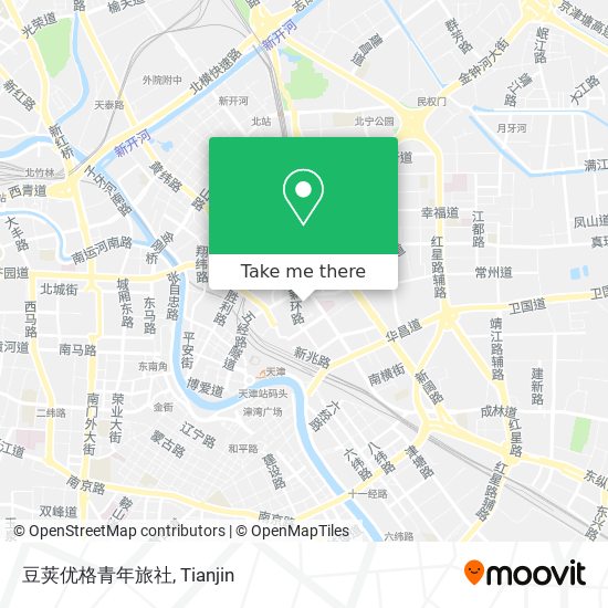 豆荚优格青年旅社 map