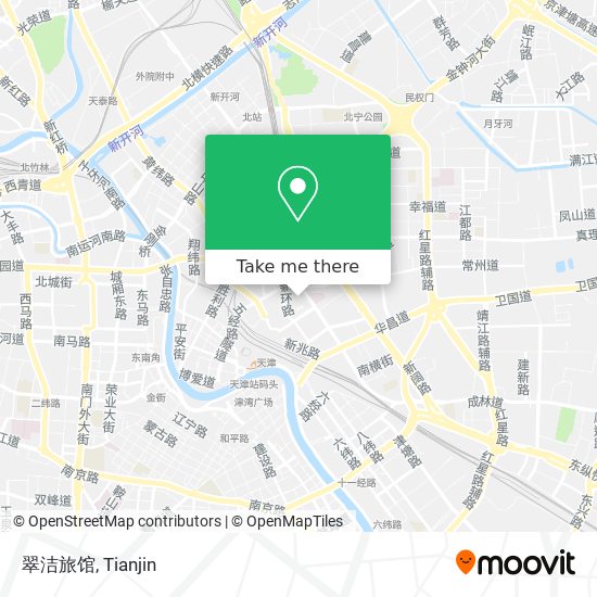 翠洁旅馆 map