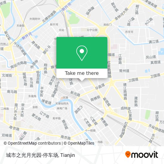 城市之光月光园-停车场 map