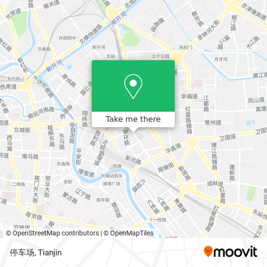 停车场 map