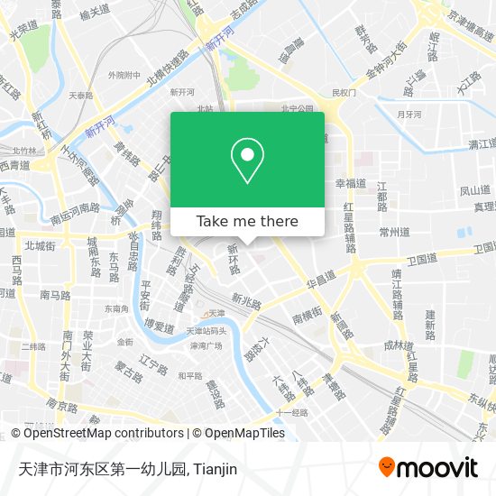 天津市河东区第一幼儿园 map
