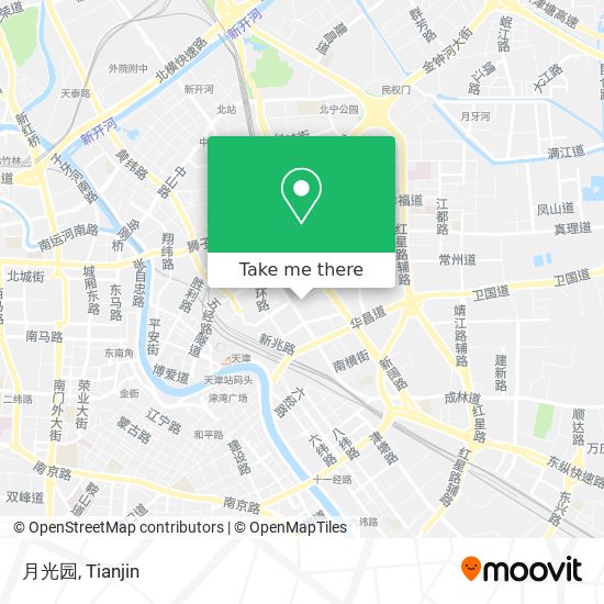 月光园 map