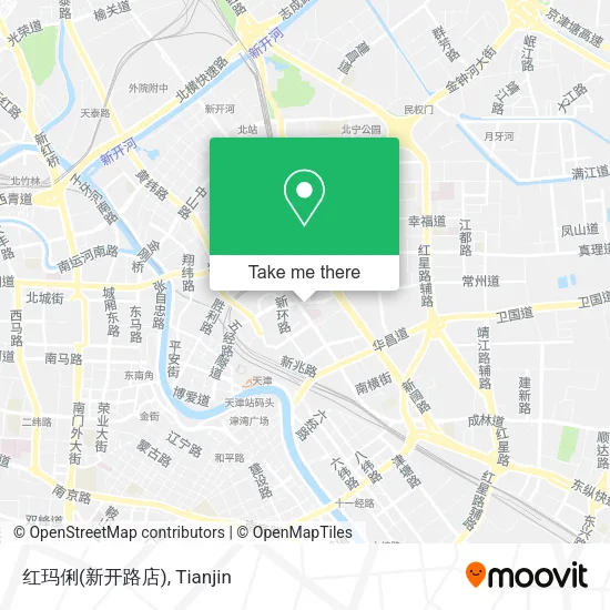 红玛俐(新开路店) map