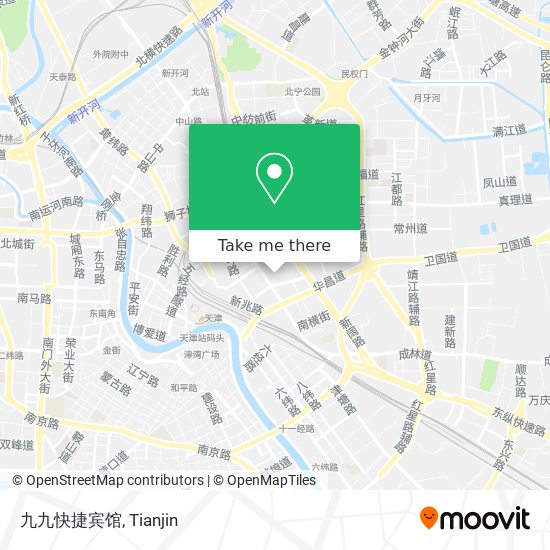 九九快捷宾馆 map