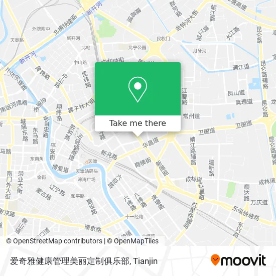爱奇雅健康管理美丽定制俱乐部 map