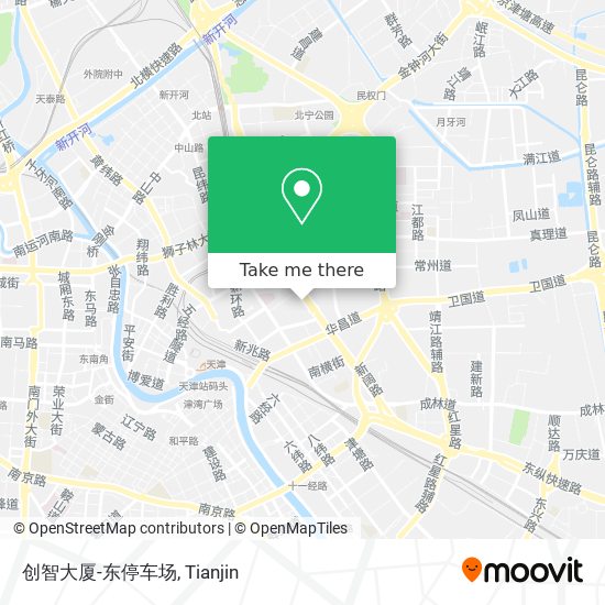 创智大厦-东停车场 map