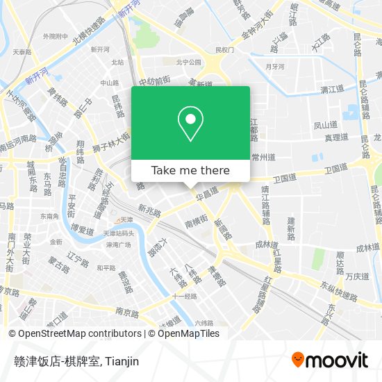 赣津饭店-棋牌室 map