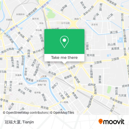 冠福大厦 map
