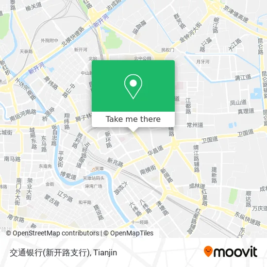 交通银行(新开路支行) map