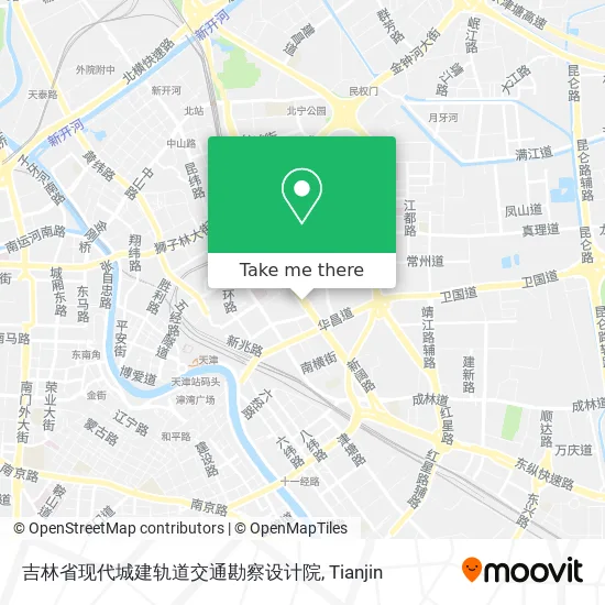 吉林省现代城建轨道交通勘察设计院 map