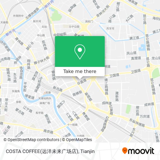 COSTA COFFEE(远洋未来广场店) map