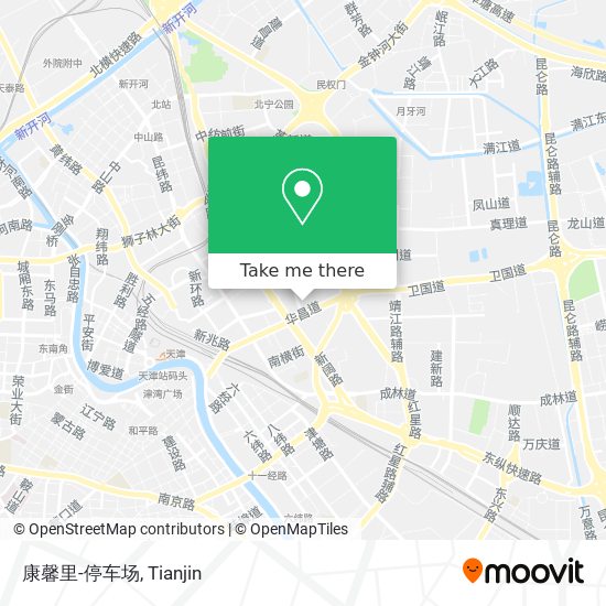 康馨里-停车场 map
