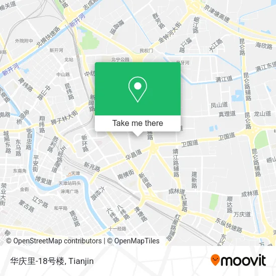 华庆里-18号楼 map