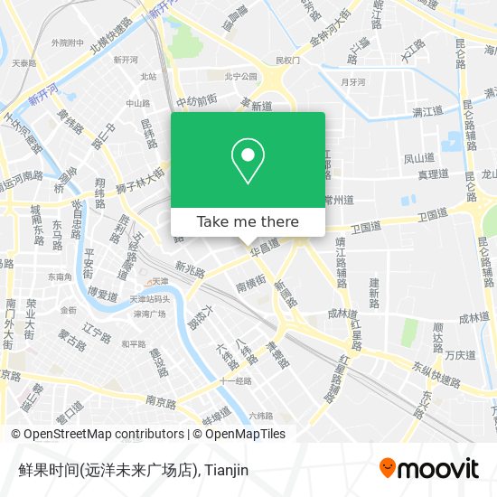 鲜果时间(远洋未来广场店) map