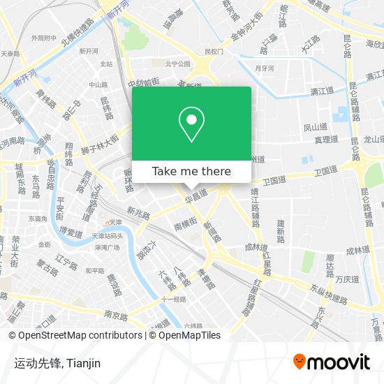 运动先锋 map