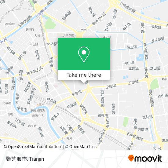 甄芝服饰 map