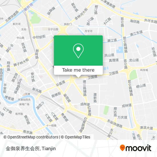 金御泉养生会所 map
