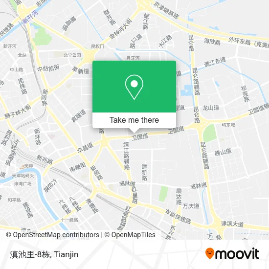 滇池里-8栋 map