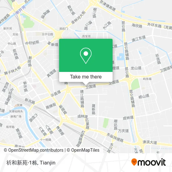 祈和新苑-1栋 map