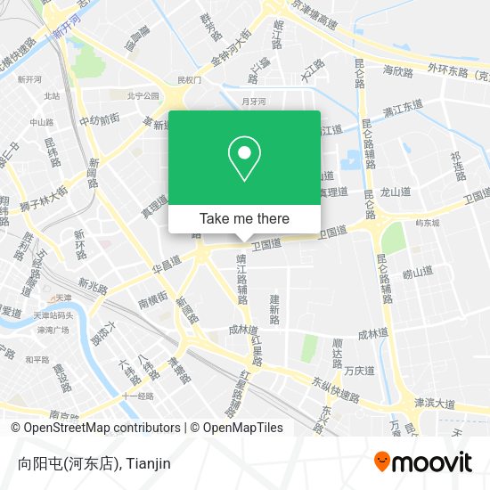 向阳屯(河东店) map