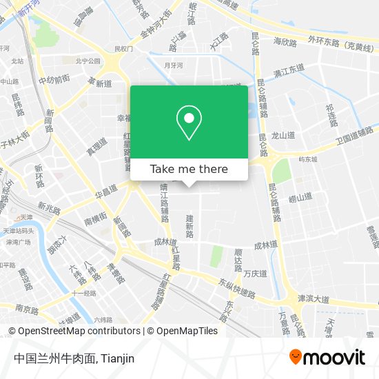 中国兰州牛肉面 map