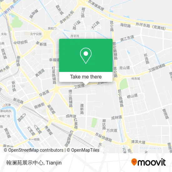 翰澜苑展示中心 map