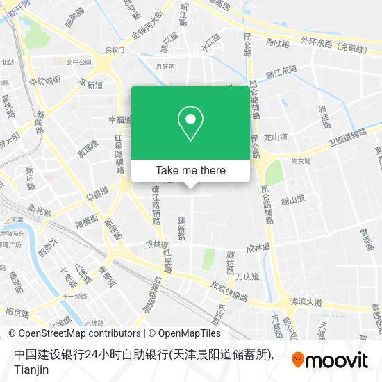 中国建设银行24小时自助银行(天津晨阳道储蓄所) map