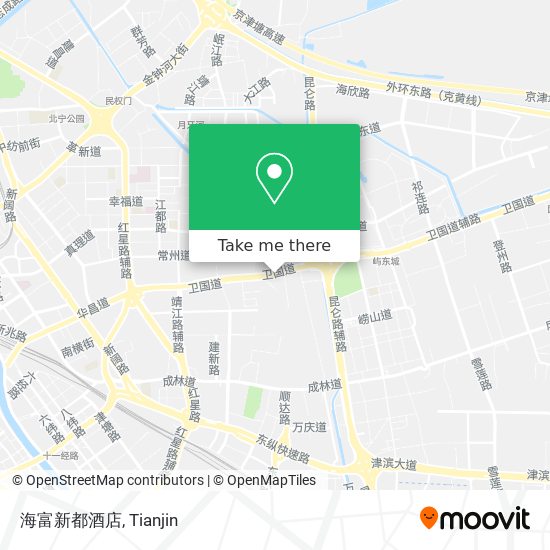 海富新都酒店 map