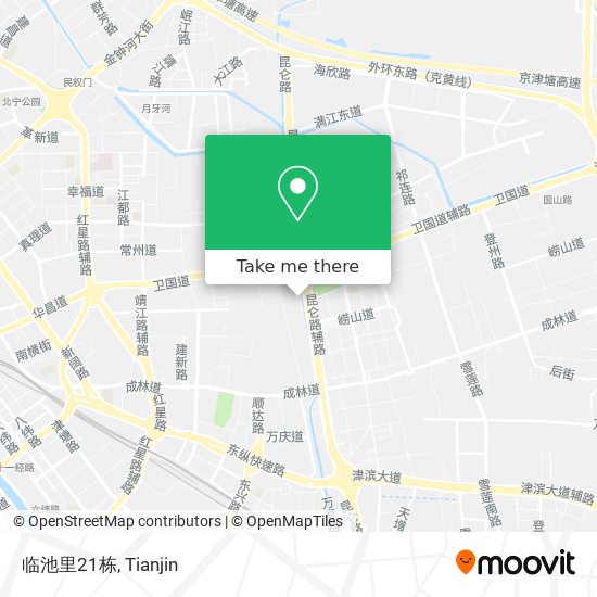 临池里21栋 map
