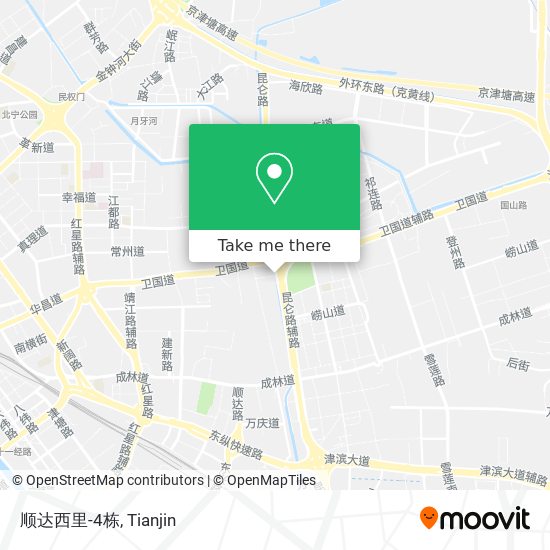 顺达西里-4栋 map