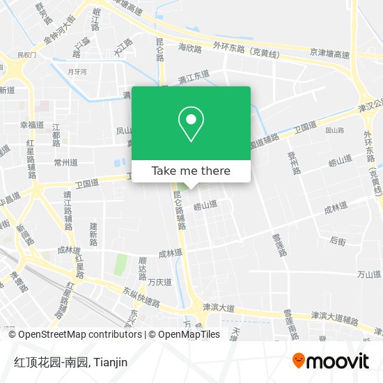 红顶花园-南园 map