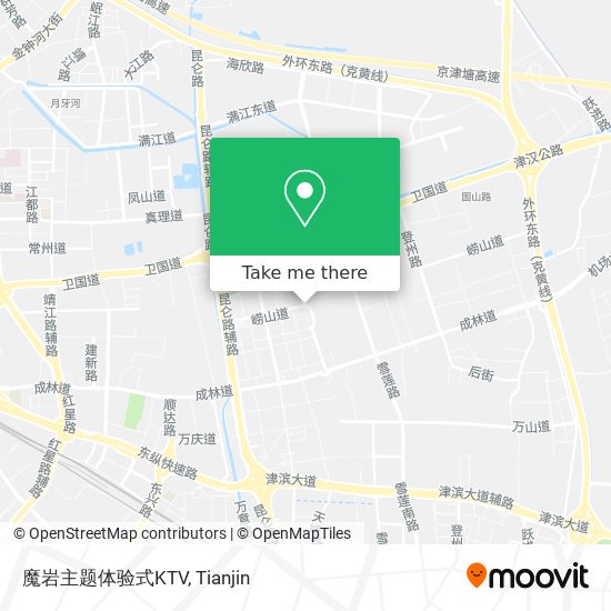 魔岩主题体验式KTV map
