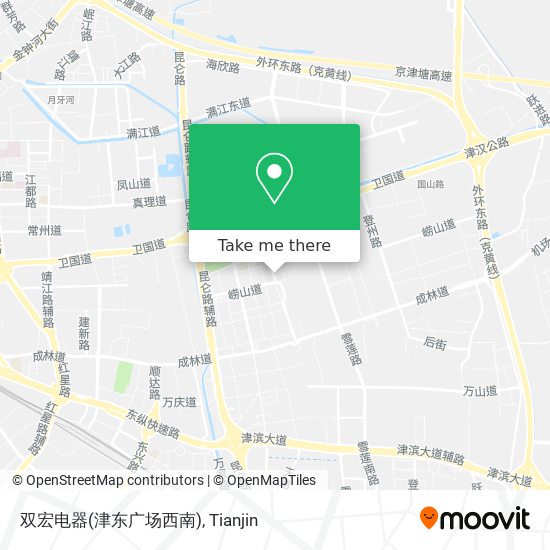 双宏电器(津东广场西南) map