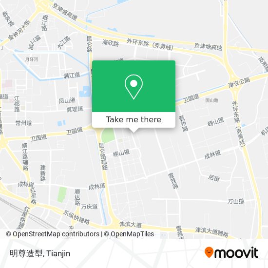 明尊造型 map