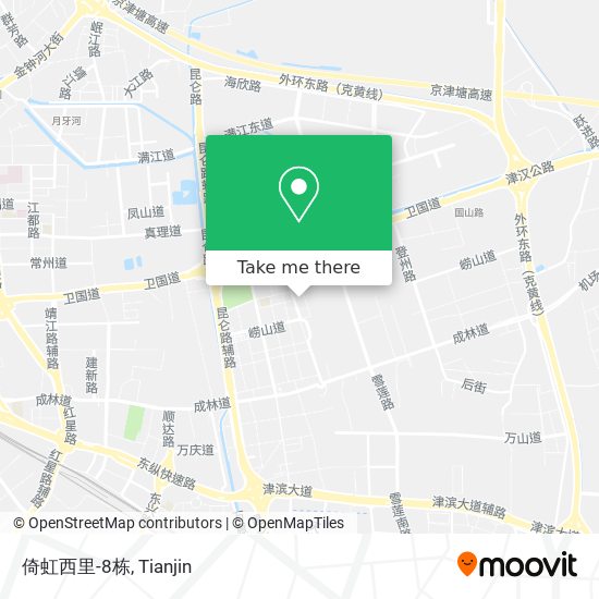 倚虹西里-8栋 map