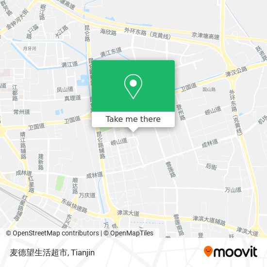 麦德望生活超市 map