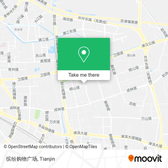 缤纷购物广场 map