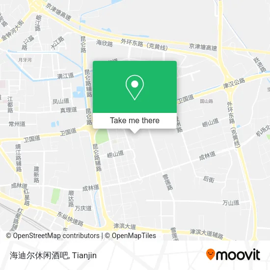 海迪尔休闲酒吧 map