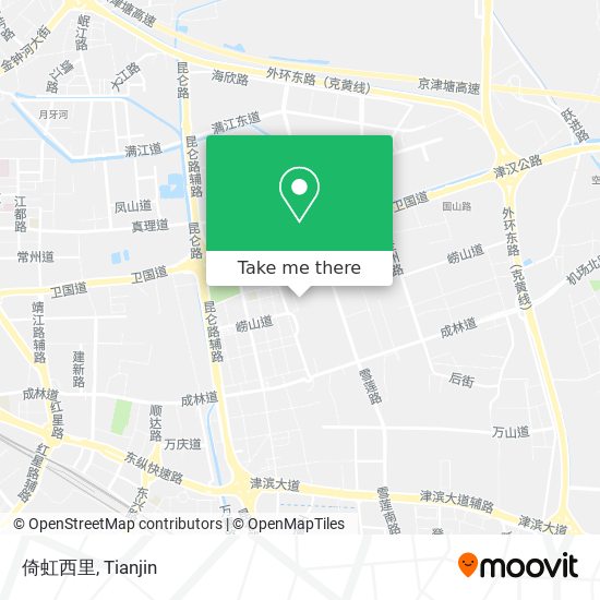 倚虹西里 map